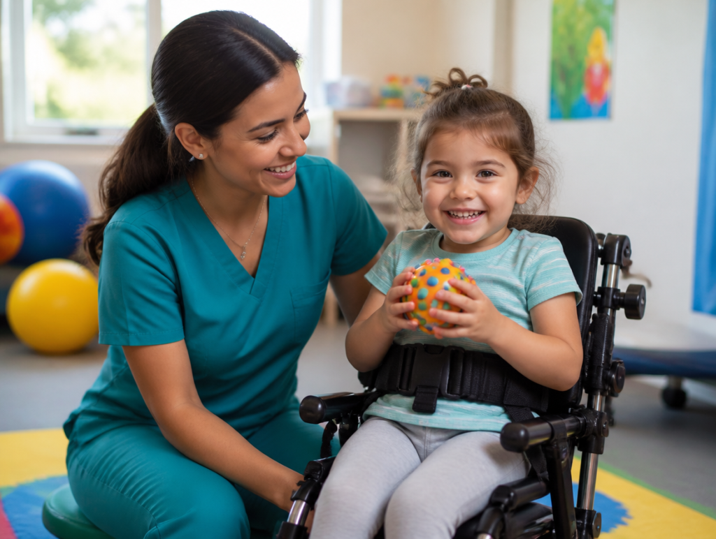Little Giants PPEC care coordination team helping a Tampa family navigate Medicaid paperwork